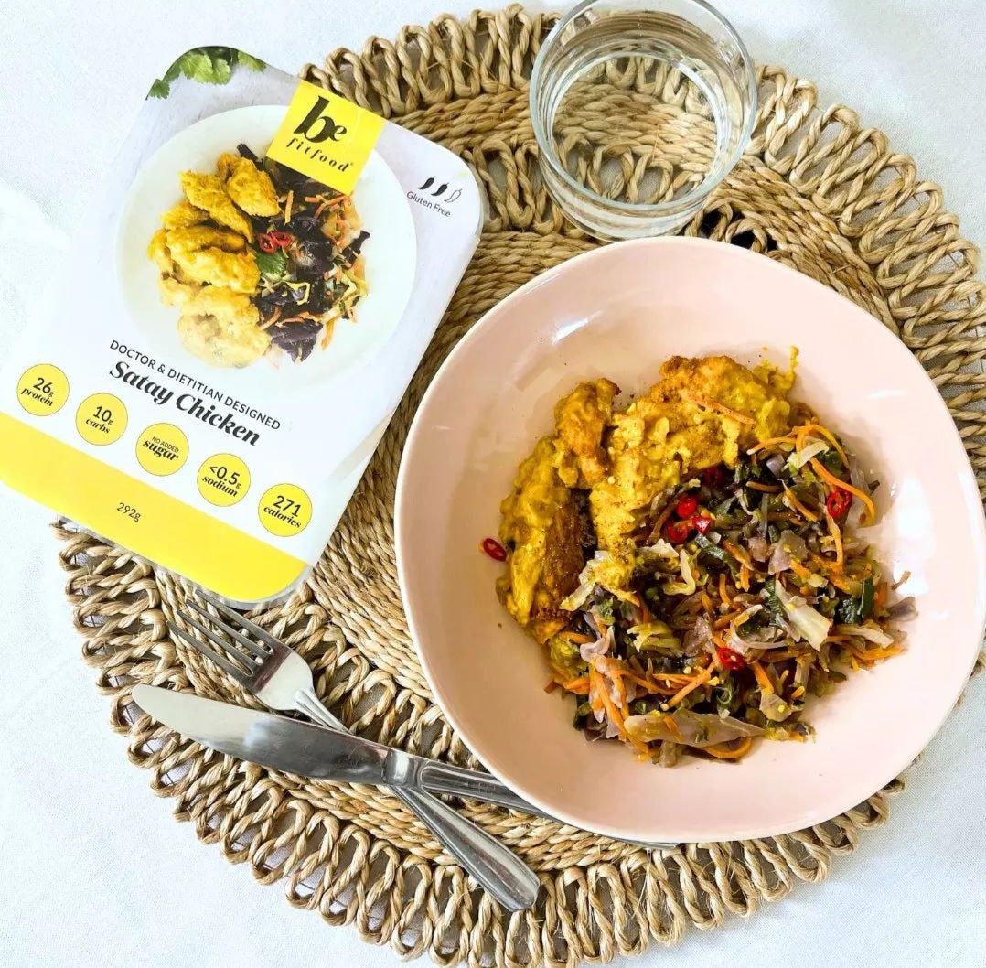 Satay Chicken (GF) - Be Fit Food