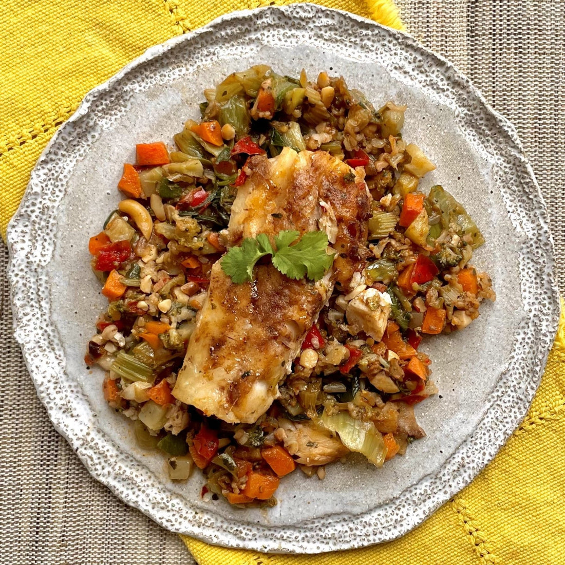 Chilli & Ginger Baked Fish (GF) - Be Fit Food