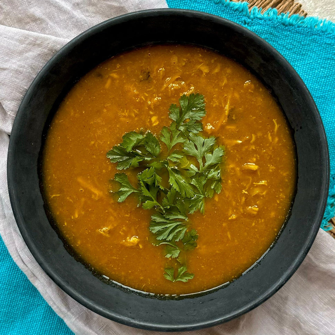 Curried Pumpkin & Chicken Soup (GF) - Be Fit Food