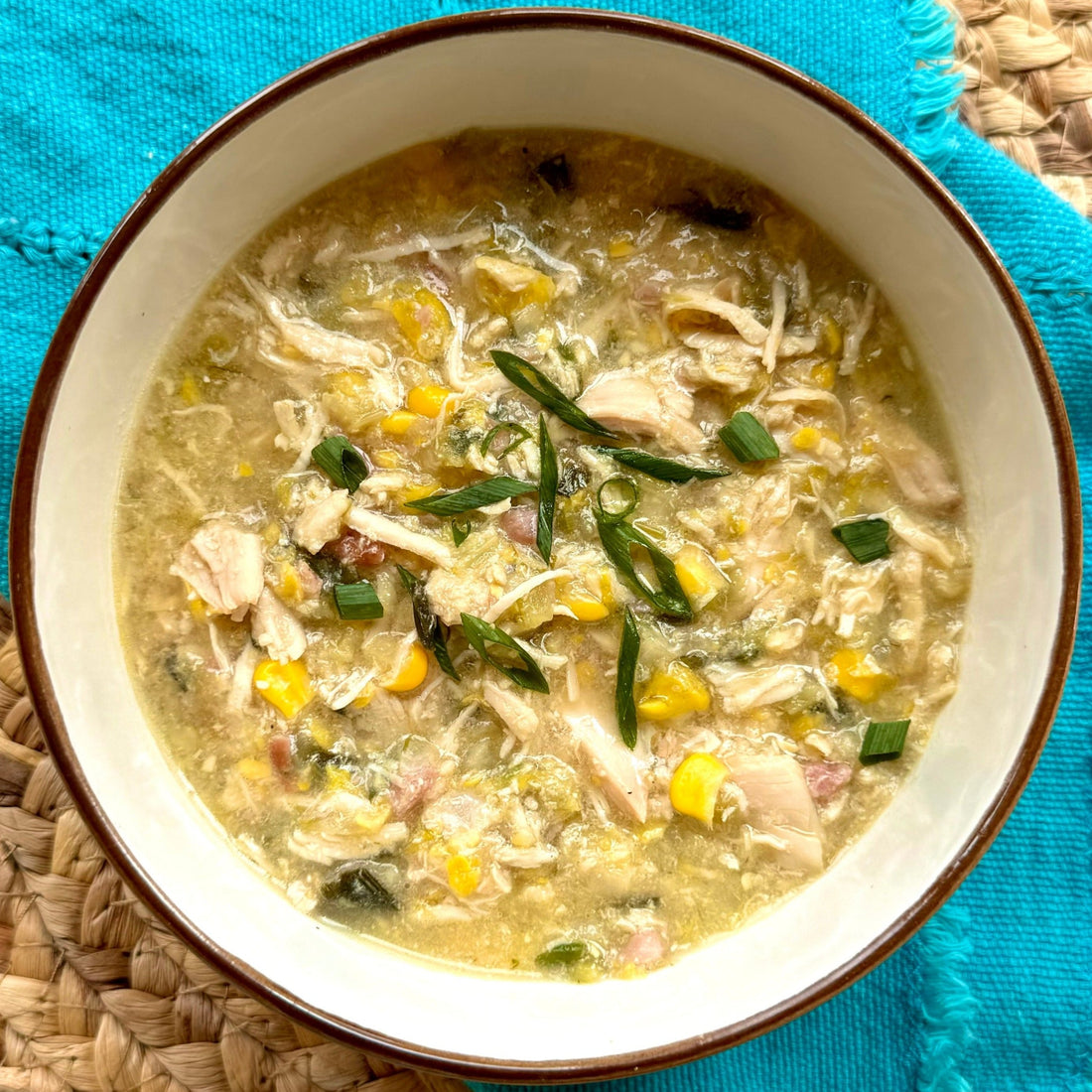 Chunky Chicken, Ham & Sweet Corn Soup (GF) - Be Fit Food