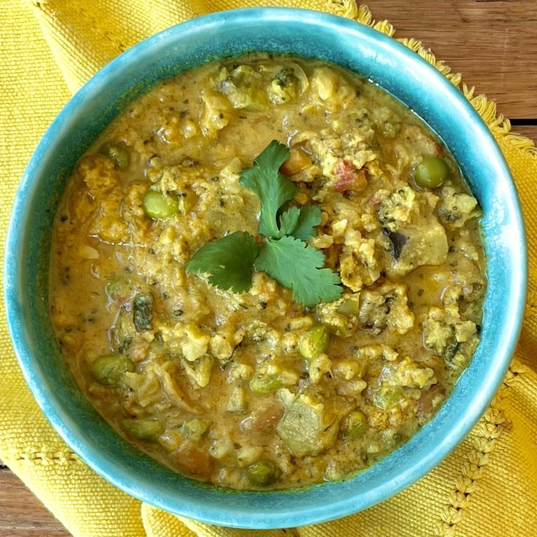 Yellow Vegetable Curry (GF) (VG) - Be Fit Food