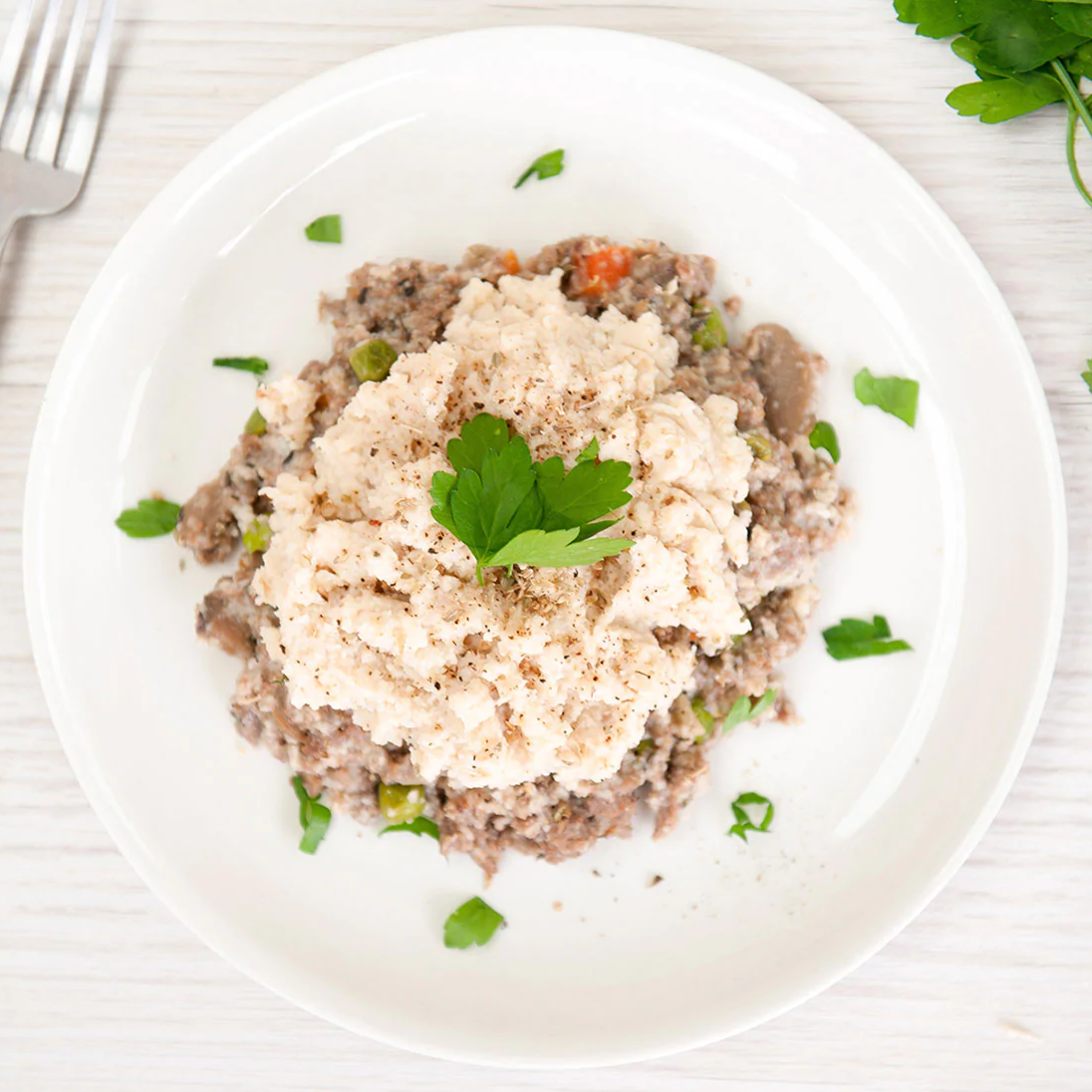 Cottage Pie with Cauliflower Mash (GF) - Be Fit Food
