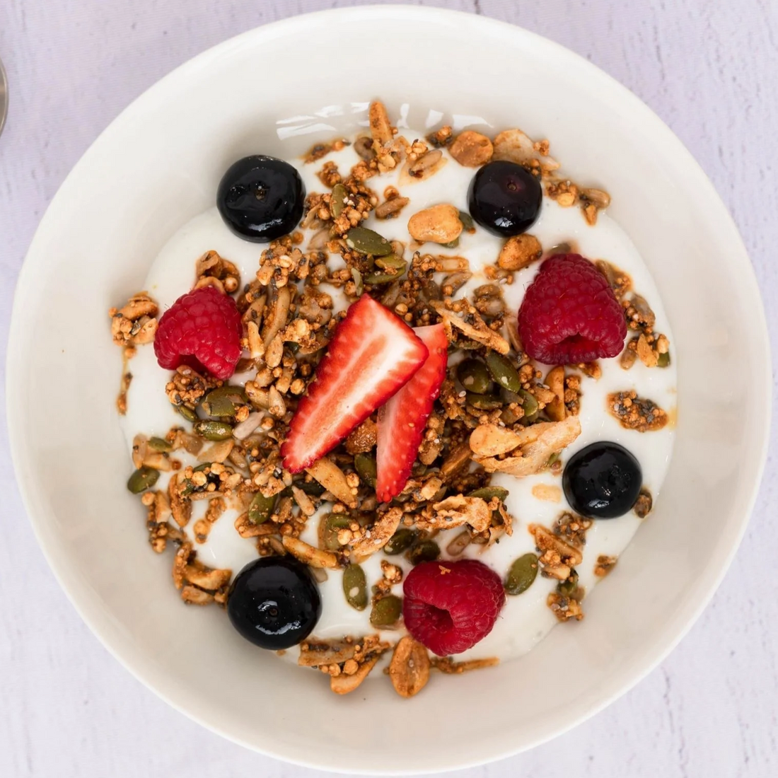 Nut & Flaxseed Protein Granola (GF) (V) - Single Serve - Be Fit Food