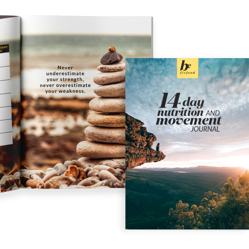 14 Day Nutrition and Movement Journal - Be Fit Food