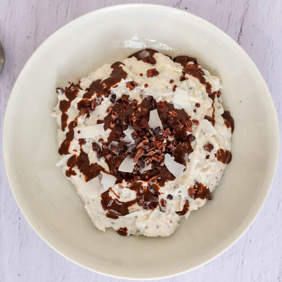 Choc Coconut Protein Bircher (GF) - Be Fit Food