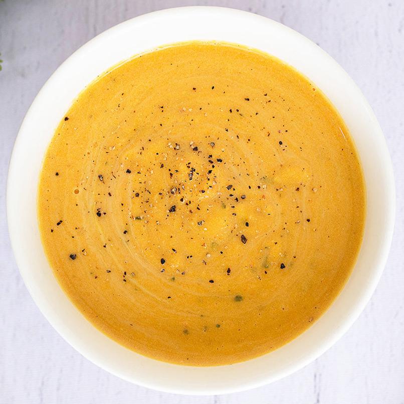 Malaysian Spiced Pumpkin & Chickpea Soup (GF) (VG) - Be Fit Food