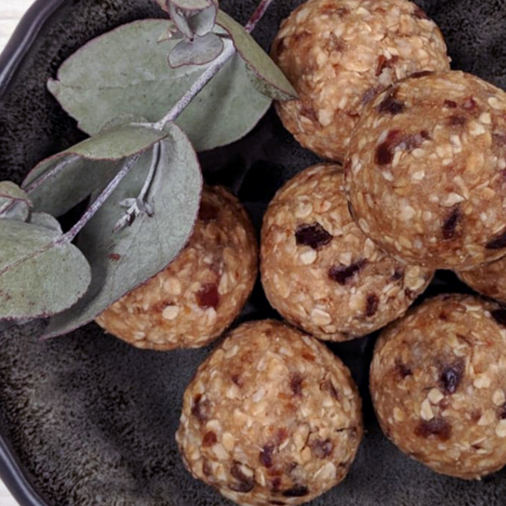 Healthy ANZAC Biscuit Protein Ball Recipe