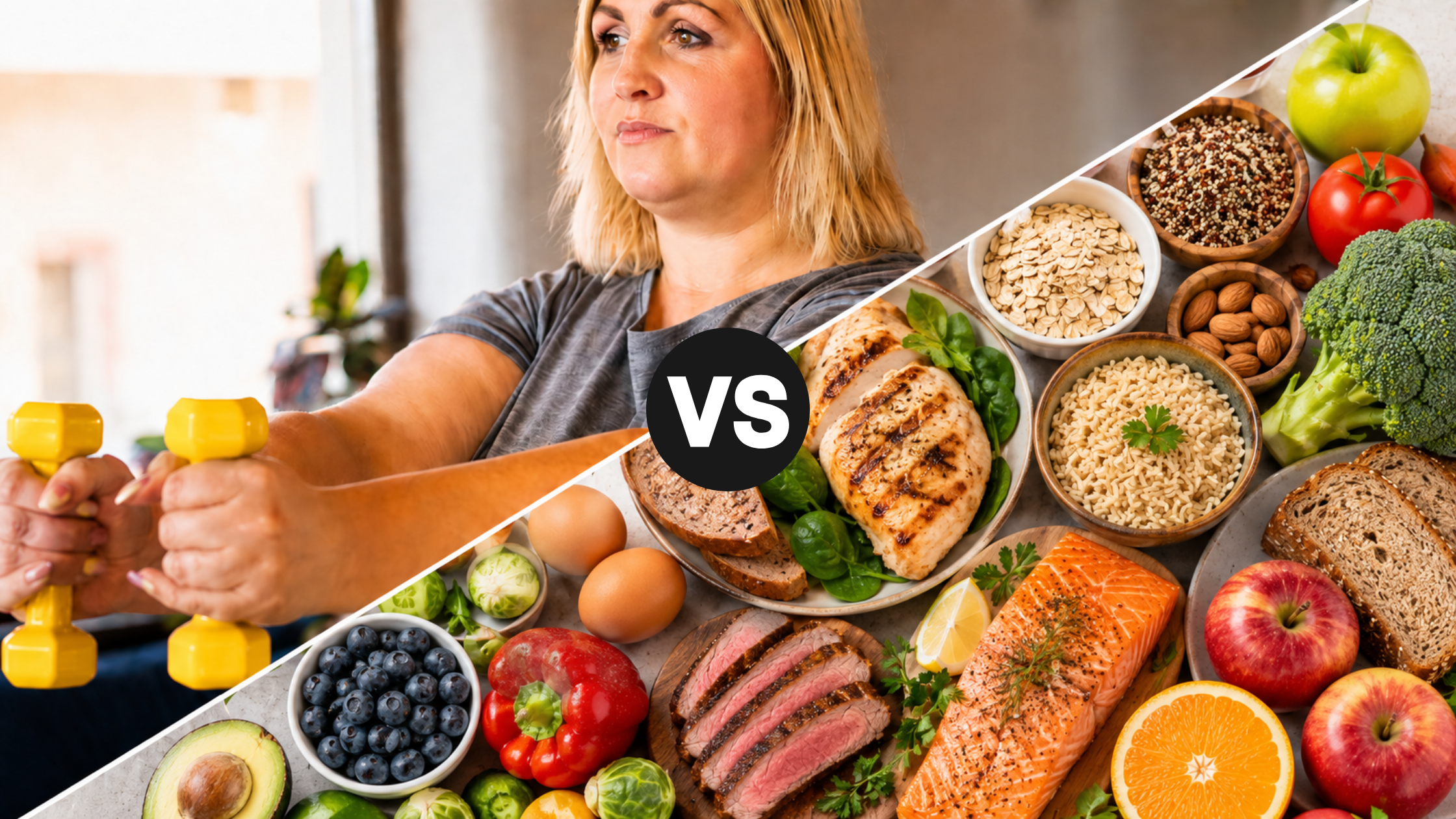 Exercising More But Still Not Losing Weight? Here’s Why Diet Matters More
