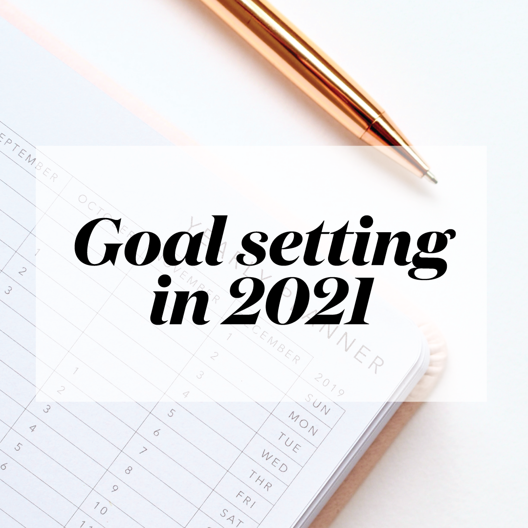 Goal setting in the New Year