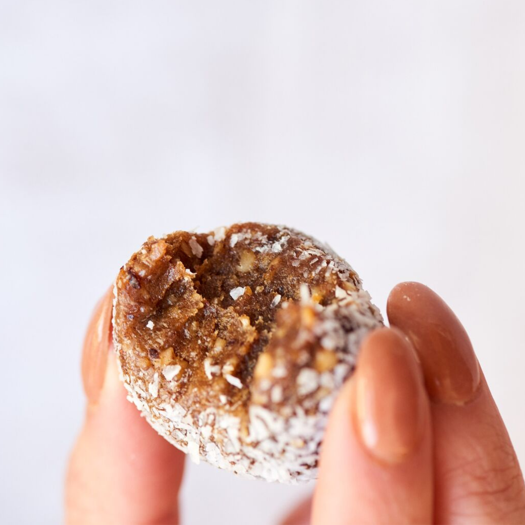 Hot Cross Bun Protein Balls