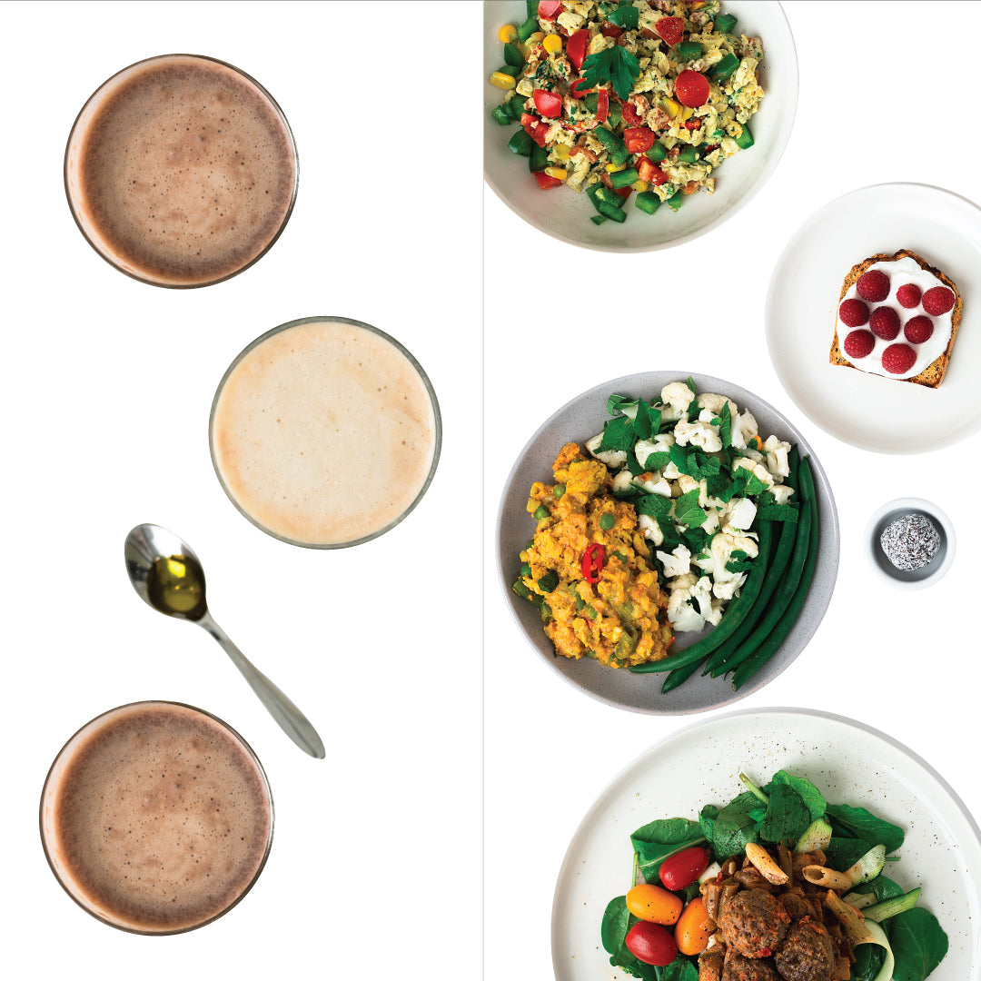 Vled Program Recipes Real Food Very Low-Calorie Diet (VLCD) Program vs Shakes, Juice Cleans ...