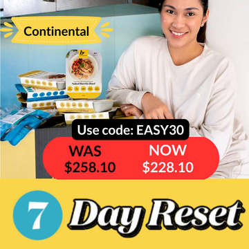 Reset 7 Days - Continental Pre-Selected Box - Be Fit Food