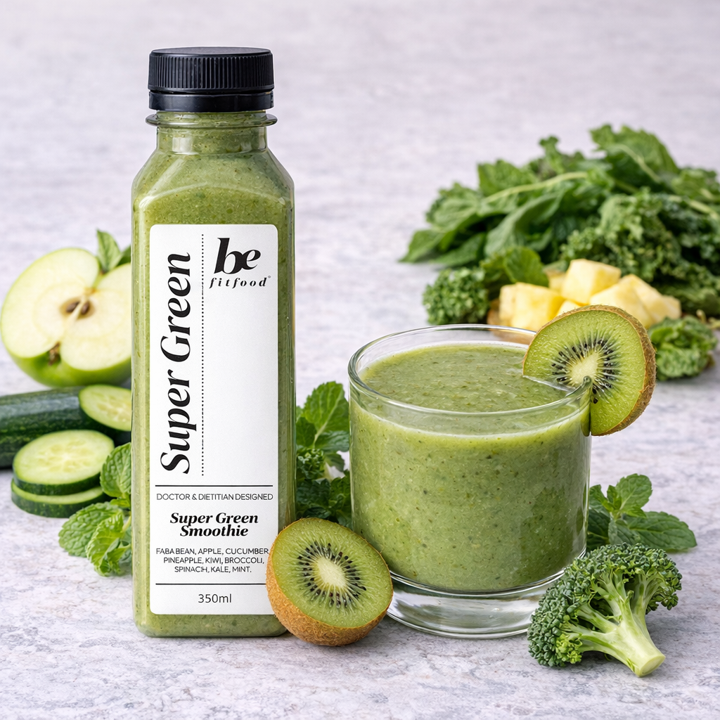 Super Green Protein Smoothie (VG) - Be Fit Food
