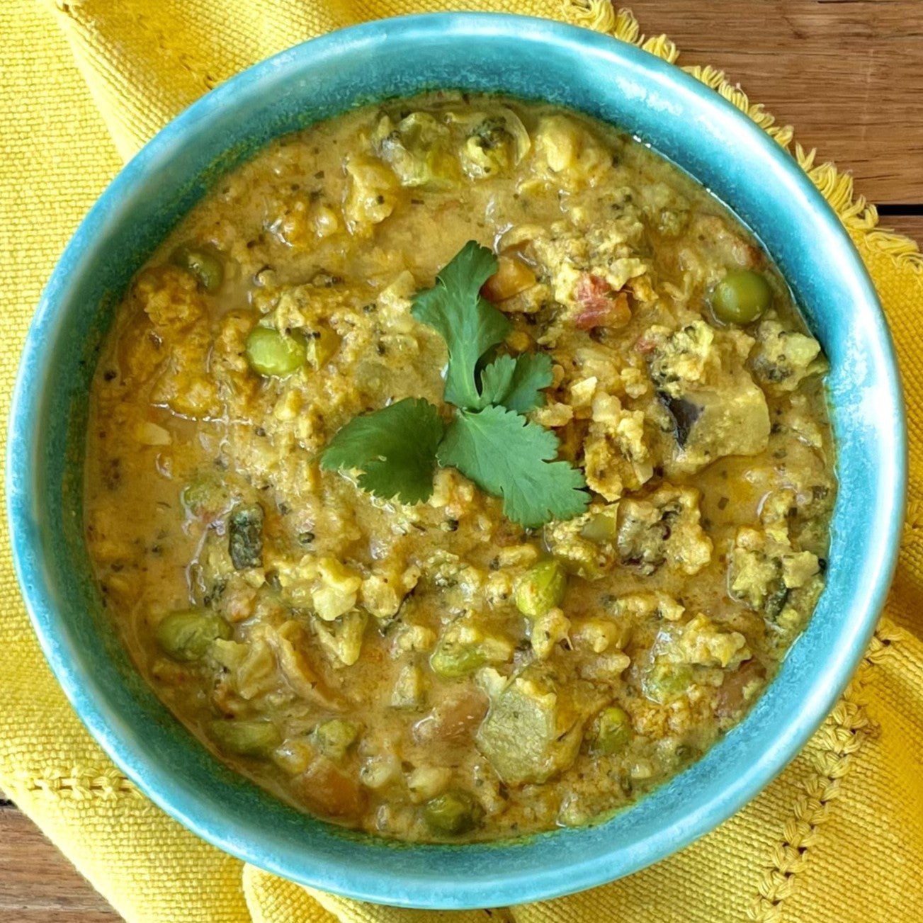 Yellow Vegetable Curry (GF) (VG) - Be Fit Food