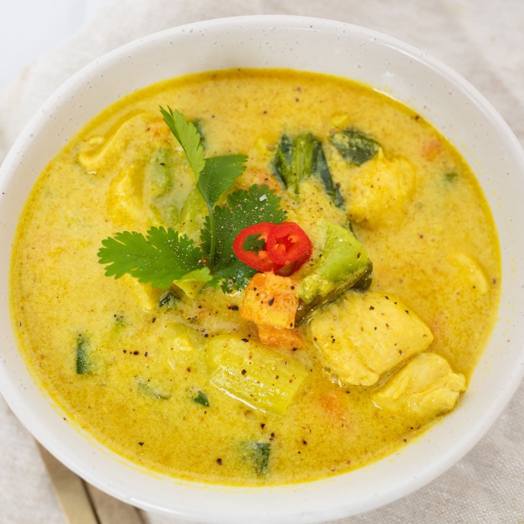 Malaysian Chicken Curry (GF) - Be Fit Food