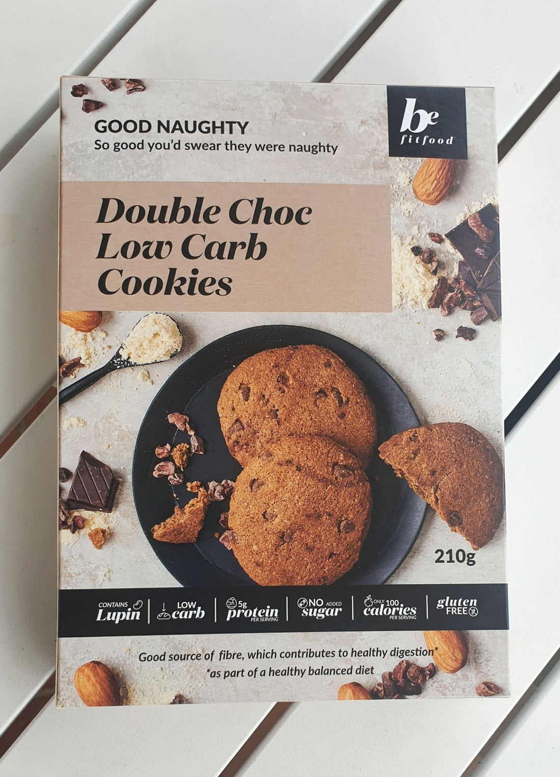 Double Choc Low Carb Cookie - 7 Pack (GF) (V)