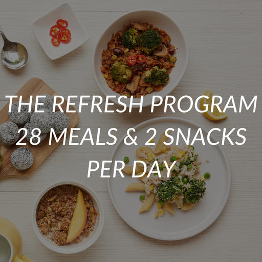 The Refresh Program | 28 Meals & 2 Snacks per Day