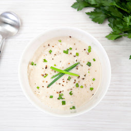 Cauliflower Leek & Bacon Soup (GF)